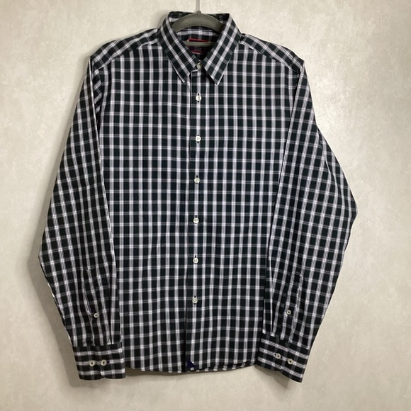 UNTUCKit Other - UNTUCKit Button Down Plaid Mens Shirt Sz M